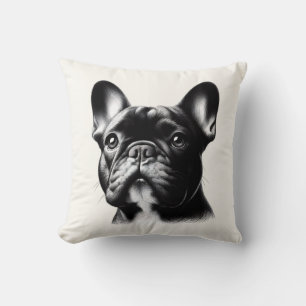 Cojín Decorativo Dibujo de Bulldog Francés