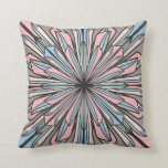 Cojín Decorativo Dibujo de flor geométrico de resplandor gris rosad<br><div class="desc">Este diseño geométrico moderno y único es perfecto para el individuo contemporáneo. Cuenta con una flor de geo abstracta dibujada a mano. Los colores son elegantes: gris pizarra, azul pastel, rosa y amarillo con un contorno negro. ¡Es genial, de moda y de diseño! ***NOTA DE DISEÑO IMPORTANTE: Para cualquier solicitud...</div>