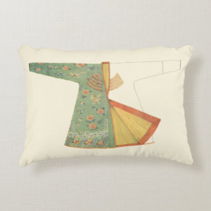 Cojín Decorativo Dibujo de Kimono semiterminado