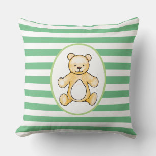 Cojín Decorativo Dibujo de osito de peluche vintage
