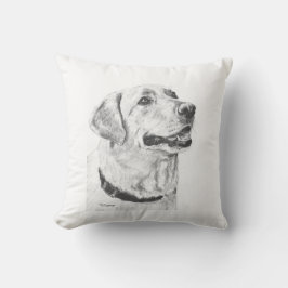 Cojín Decorativo Dibujo del labrador retriever