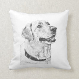 Cojín Decorativo Dibujo del labrador retriever