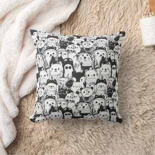 Cojín Decorativo Dibujo Patrón Animal Kawaii Adorable (1)