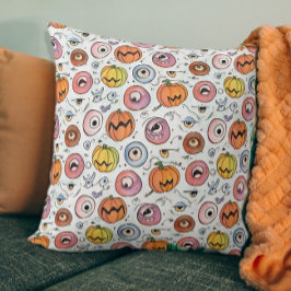 Cojín Decorativo Dibujos Divertidos de Ojos de Monstruo de Hallowee