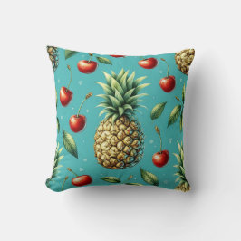 Cojín Decorativo Dicha de Piña y Cereza