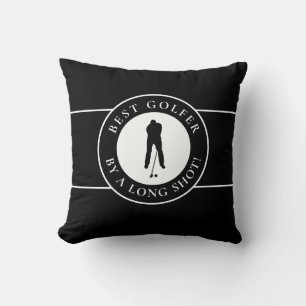 Cojín Decorativo Dicho divertido de golfista Mejor golfista inicial