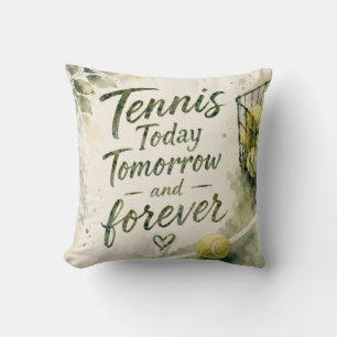 Cojín Decorativo Dicho divertido de tenis