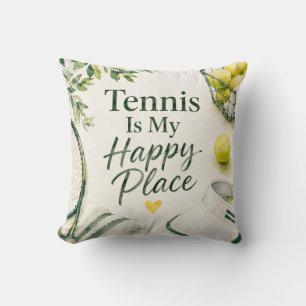 Cojín Decorativo Dicho divertido de tenis