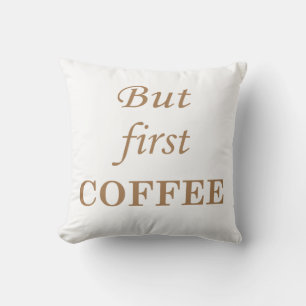 Cojín Decorativo Dichos divertidos de café