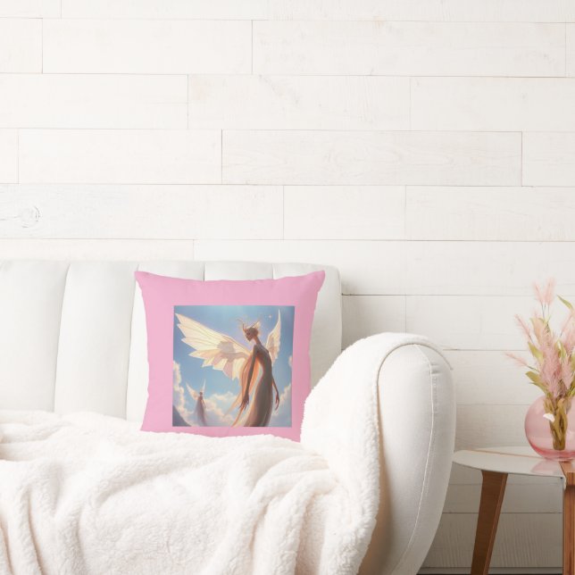 Cojín Decorativo „Die kleine Zahnfee – Hüterin der Milchzähne“ (Sofá)