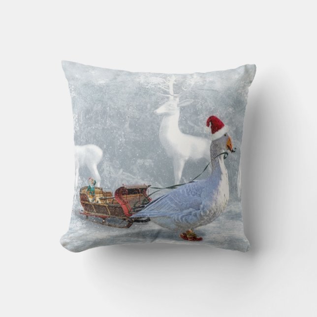 Cojín Decorativo Die Weihnachtsgans (Anverso)