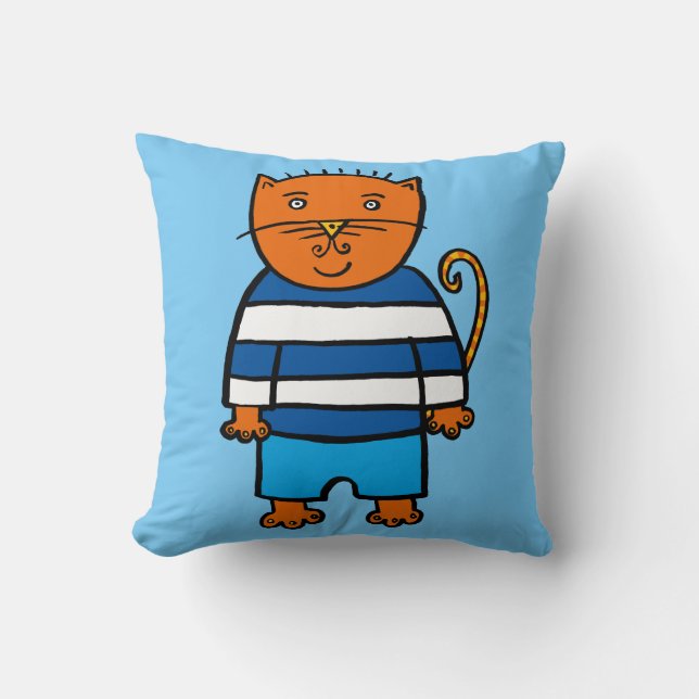 Cojín Decorativo Dillon el gato (Anverso)