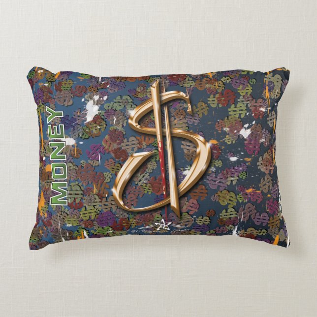 COJÍN DECORATIVO DINERO (Anverso)