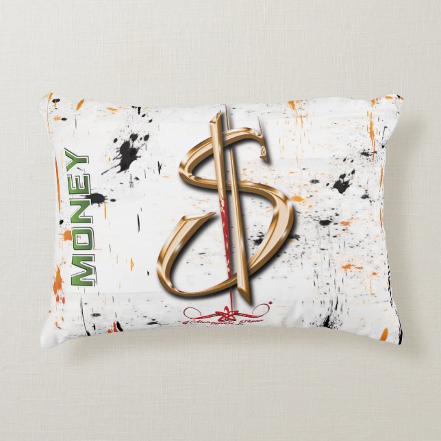 COJÍN DECORATIVO DINERO (Anverso)