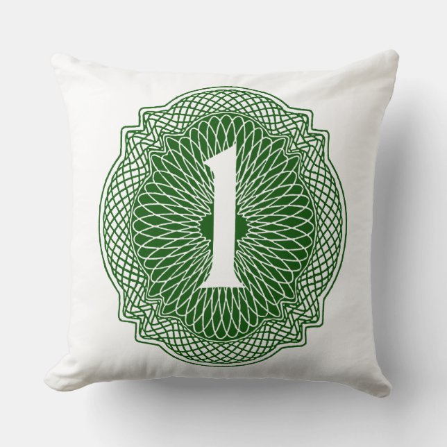 Cojín Decorativo Dinero viejo (Anverso)