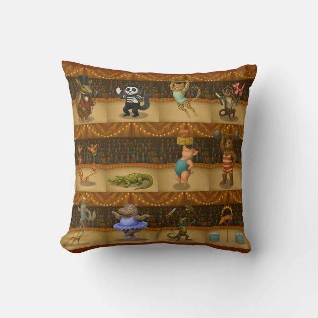 Cojín Decorativo Dingaling Bros Circus acts (Anverso)