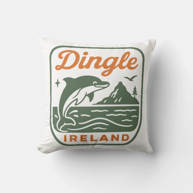 COJÍN DECORATIVO DINGLE IRELAND PILLOW (Anverso)