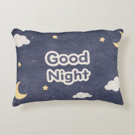 Cojín Decorativo Dino Good Night Pillow