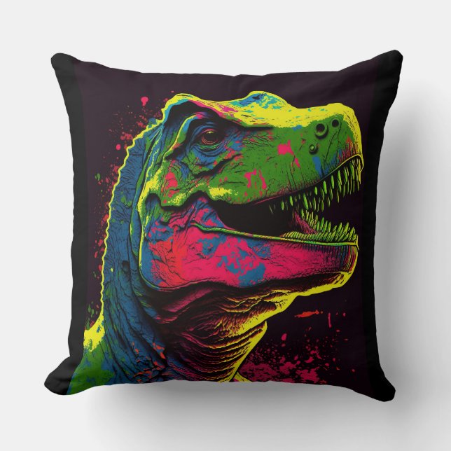 Cojín Decorativo Dinosaur T Rex (Anverso)