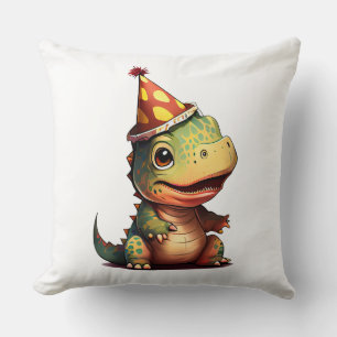 Cojín Decorativo Dinosaur T Rex Nacimiento Bebé