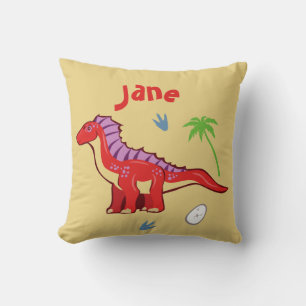 Cojín Decorativo Dinosaurio Bebé Amargasauro