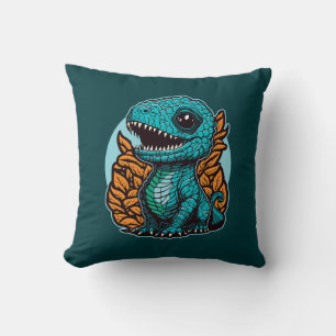 Cojín Decorativo Dinosaurio de bebé lindo