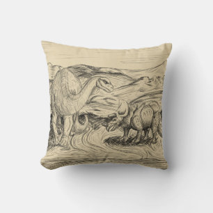 Cojín Decorativo Dinosaurios clásicos