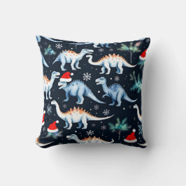 Cojín Decorativo Dinosaurios navidades