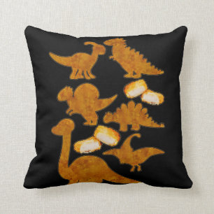 Cojín Decorativo Dinosaurios Nug Life Dino Funny Chicken Nuggets
