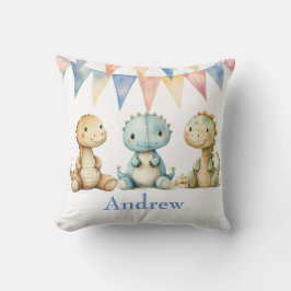 Cojín Decorativo Dinosaurios y regalos de Baby Shower de amigos