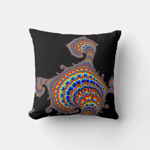 Cojín Decorativo Dinozaur - Arte fractal