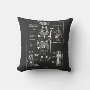 Cojín Decorativo dios egipcio Anubis