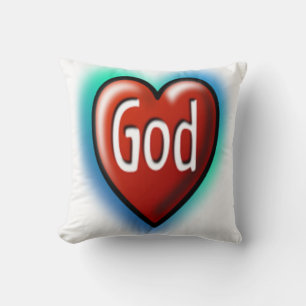 COJÍN DECORATIVO DIOS HEART