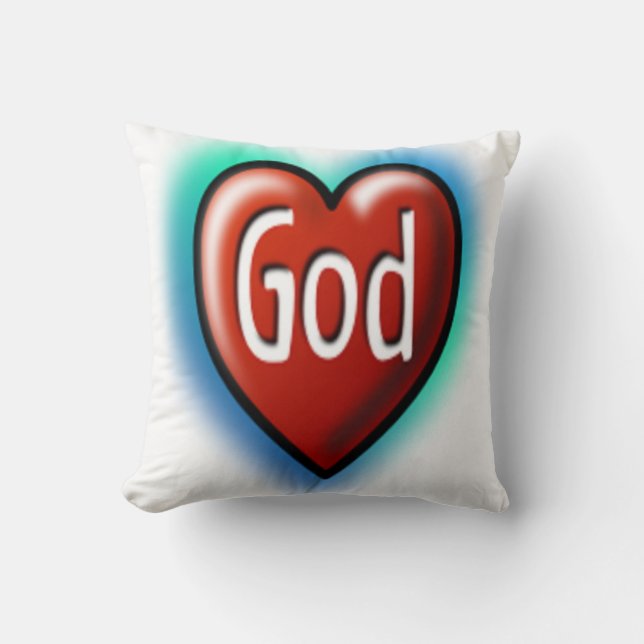 COJÍN DECORATIVO DIOS HEART (Anverso)