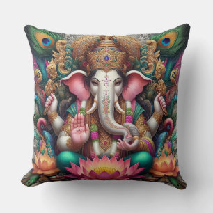 Cojín Decorativo Dios hindú Señor Ganesh / Ganesha Pillow