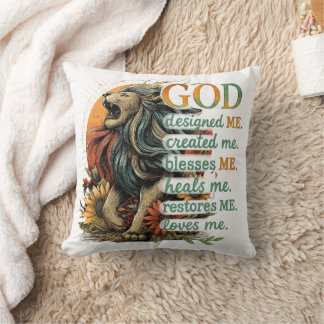 Cojín Decorativo Dios Me Diseñó...