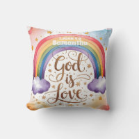 Dios personalizado es amor Boho niños cristianos