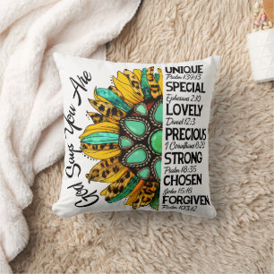 Cojín Decorativo Dios religioso di que eres...