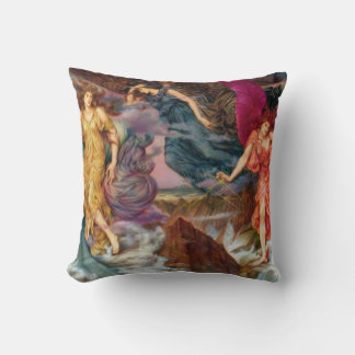 Cojín Decorativo Diosa de la tormenta Evelyn De Morgan Hekate