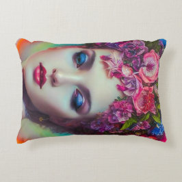 Cojín Decorativo Diosa de las flores