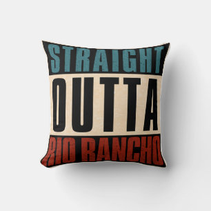 Cojín Decorativo Directamente Fuera de Río Rancho Nuevo México NM