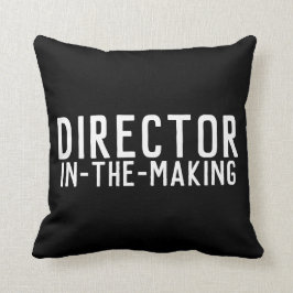 Cojín Decorativo Director en proceso BW