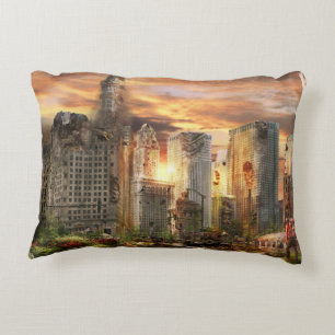 Cojín Decorativo Disaster - Chicago, IL - Gotta walk the dog