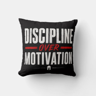 Cojín Decorativo Disciplina sobre motivación