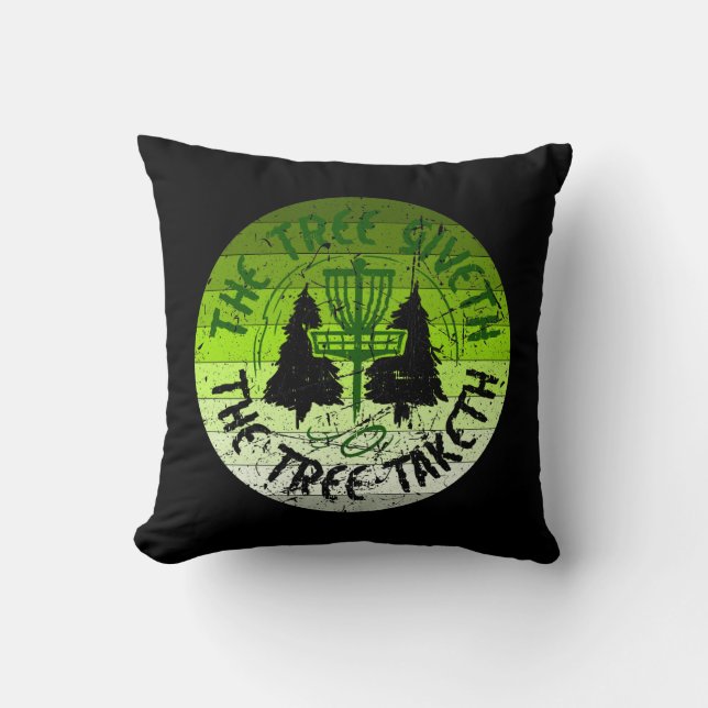 Cojín Decorativo Disco de golf (Anverso)