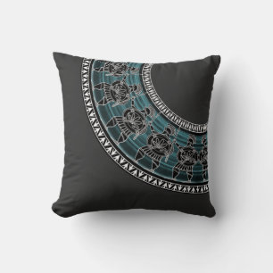 Cojín Decorativo Disco griego retro