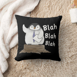 Cojín Decorativo Discurso de pingüino