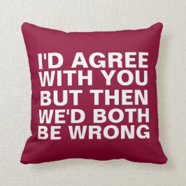 Cojín Decorativo Discusiones divertidas