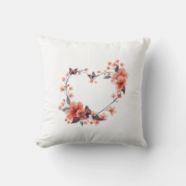 Cojín decorativo diseñado para el corazón