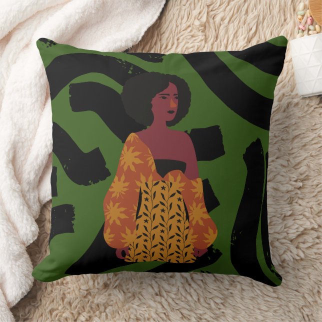 Cojín Decorativo Diseñar mujeres V (Manta)